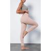 imageODODOS Cloud Feeling Ruched Yoga Leggings for Women 25quot  28quot High Waist Crossover Yoga PantsDusty Pink