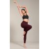 imageODODOS ODLIFT 78 Compression Leggings with Pockets for Women 25quot High Waist Workout Yoga PantsBurgundy