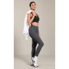 imageODODOS ODLIFT 78 Compression Leggings with Pockets for Women 25quot High Waist Workout Yoga PantsCharcoal