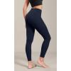 imageODODOS ODLIFT 78 Compression Leggings with Pockets for Women 25quot High Waist Workout Yoga PantsDeep Navy