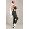imageODODOS ODLIFT 78 Compression Leggings with Pockets for Women 25quot High Waist Workout Yoga PantsOnyx Black