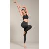 imageODODOS ODLIFT 78 Compression Leggings with Pockets for Women 25quot High Waist Workout Yoga PantsOnyx Black
