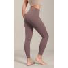 imageODODOS ODLIFT 78 Compression Leggings with Pockets for Women 25quot High Waist Workout Yoga PantsPurple Taupe