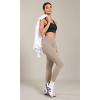 imageODODOS ODLIFT 78 Compression Leggings with Pockets for Women 25quot High Waist Workout Yoga PantsShaker Beige