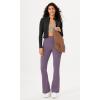 imageODODOS Womens Bootcut Yoga Pants Tummy Control Non See Through Bootleg Gym Workout PantsAsh Violet