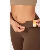 imageODODOS Womens Bootcut Yoga Pants Tummy Control Non See Through Bootleg Gym Workout PantsBrunette