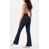 imageODODOS Womens Bootcut Yoga Pants Tummy Control Non See Through Bootleg Gym Workout PantsDeep Navy