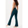 imageODODOS Womens Bootcut Yoga Pants Tummy Control Non See Through Bootleg Gym Workout PantsForest Teal