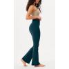 imageODODOS Womens Bootcut Yoga Pants Tummy Control Non See Through Bootleg Gym Workout PantsForest Teal