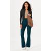 imageODODOS Womens Bootcut Yoga Pants Tummy Control Non See Through Bootleg Gym Workout PantsForest Teal