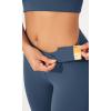 imageODODOS Womens Bootcut Yoga Pants Tummy Control Non See Through Bootleg Gym Workout PantsInk Blue