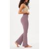 imageODODOS Womens Bootcut Yoga Pants Tummy Control Non See Through Bootleg Gym Workout PantsLavender