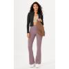 imageODODOS Womens Bootcut Yoga Pants Tummy Control Non See Through Bootleg Gym Workout PantsLavender