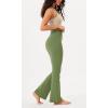 imageODODOS Womens Bootcut Yoga Pants Tummy Control Non See Through Bootleg Gym Workout PantsLight Olive