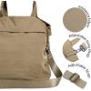 imageODODOS 19L Multi Hobo Bags 20 with 2 Straps for Women Totes Handbags Crossbody Shoulder BagsBrown