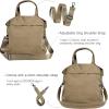 imageODODOS 19L Multi Hobo Bags 20 with 2 Straps for Women Totes Handbags Crossbody Shoulder BagsBrown