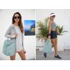 imageODODOS 19L Multi Hobo Bags 20 with 2 Straps for Women Totes Handbags Crossbody Shoulder BagsChambray