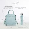 imageODODOS 19L Multi Hobo Bags 20 with 2 Straps for Women Totes Handbags Crossbody Shoulder BagsChambray