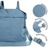 imageODODOS 19L Multi Hobo Bags 20 with 2 Straps for Women Totes Handbags Crossbody Shoulder BagsDark Blue