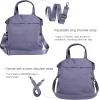 imageODODOS 19L Multi Hobo Bags 20 with 2 Straps for Women Totes Handbags Crossbody Shoulder BagsDark Lavender