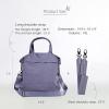 imageODODOS 19L Multi Hobo Bags 20 with 2 Straps for Women Totes Handbags Crossbody Shoulder BagsDark Lavender