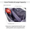 imageODODOS 19L Multi Hobo Bags 20 with 2 Straps for Women Totes Handbags Crossbody Shoulder BagsDark Lavender
