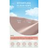 imageODODOS Cloud Feeling High Neck Crop Tank for Women Double Layer Sleeveless Casual Yoga Cropped TopsDusty Pink