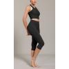 imageODODOS ODCLOUD Buttery Soft Lounge Yoga Capris with Pockets for Women 14quot  19quot  21quot High Waist Capri LeggingsBlack
