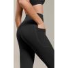 imageODODOS ODCLOUD Buttery Soft Lounge Yoga Capris with Pockets for Women 14quot  19quot  21quot High Waist Capri LeggingsBlack