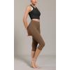 imageODODOS ODCLOUD Buttery Soft Lounge Yoga Capris with Pockets for Women 14quot  19quot  21quot High Waist Capri LeggingsBrunette