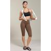 imageODODOS ODCLOUD Buttery Soft Lounge Yoga Capris with Pockets for Women 14quot  19quot  21quot High Waist Capri LeggingsBrunette