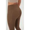 imageODODOS ODCLOUD Buttery Soft Lounge Yoga Capris with Pockets for Women 14quot  19quot  21quot High Waist Capri LeggingsBrunette