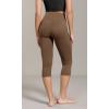 imageODODOS ODCLOUD Buttery Soft Lounge Yoga Capris with Pockets for Women 14quot  19quot  21quot High Waist Capri LeggingsBrunette