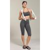 imageODODOS ODCLOUD Buttery Soft Lounge Yoga Capris with Pockets for Women 14quot  19quot  21quot High Waist Capri LeggingsCharcoal