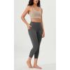 imageODODOS ODCLOUD Buttery Soft Lounge Yoga Capris with Pockets for Women 14quot  19quot  21quot High Waist Capri LeggingsCharcoal