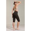 imageODODOS ODCLOUD Buttery Soft Lounge Yoga Capris with Pockets for Women 14quot  19quot  21quot High Waist Capri LeggingsDark Brown