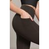 imageODODOS ODCLOUD Buttery Soft Lounge Yoga Capris with Pockets for Women 14quot  19quot  21quot High Waist Capri LeggingsDark Brown