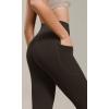 imageODODOS ODCLOUD Buttery Soft Lounge Yoga Capris with Pockets for Women 14quot  19quot  21quot High Waist Capri LeggingsDark Brown