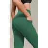 imageODODOS ODCLOUD Buttery Soft Lounge Yoga Capris with Pockets for Women 14quot  19quot  21quot High Waist Capri LeggingsDark Green