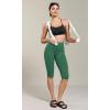 imageODODOS ODCLOUD Buttery Soft Lounge Yoga Capris with Pockets for Women 14quot  19quot  21quot High Waist Capri LeggingsDark Green