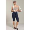 imageODODOS ODCLOUD Buttery Soft Lounge Yoga Capris with Pockets for Women 14quot  19quot  21quot High Waist Capri LeggingsDeep Navy