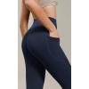 imageODODOS ODCLOUD Buttery Soft Lounge Yoga Capris with Pockets for Women 14quot  19quot  21quot High Waist Capri LeggingsDeep Navy