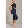 imageODODOS ODCLOUD Buttery Soft Lounge Yoga Capris with Pockets for Women 14quot  19quot  21quot High Waist Capri LeggingsDeep Navy