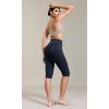 imageODODOS ODCLOUD Buttery Soft Lounge Yoga Capris with Pockets for Women 14quot  19quot  21quot High Waist Capri LeggingsDeep Navy
