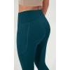 imageODODOS ODCLOUD Buttery Soft Lounge Yoga Capris with Pockets for Women 14quot  19quot  21quot High Waist Capri LeggingsForest Teal