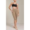 imageODODOS ODCLOUD Buttery Soft Lounge Yoga Capris with Pockets for Women 14quot  19quot  21quot High Waist Capri LeggingsLight Brown