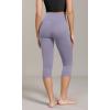 imageODODOS ODCLOUD Buttery Soft Lounge Yoga Capris with Pockets for Women 14quot  19quot  21quot High Waist Capri LeggingsLilac Smoke
