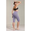 imageODODOS ODCLOUD Buttery Soft Lounge Yoga Capris with Pockets for Women 14quot  19quot  21quot High Waist Capri LeggingsLilac Smoke