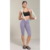imageODODOS ODCLOUD Buttery Soft Lounge Yoga Capris with Pockets for Women 14quot  19quot  21quot High Waist Capri LeggingsLilac Smoke