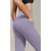 imageODODOS ODCLOUD Buttery Soft Lounge Yoga Capris with Pockets for Women 14quot  19quot  21quot High Waist Capri LeggingsLilac Smoke